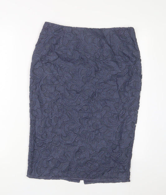 Womens UK Size 32 in Autograph A-Line Lace Skirt
