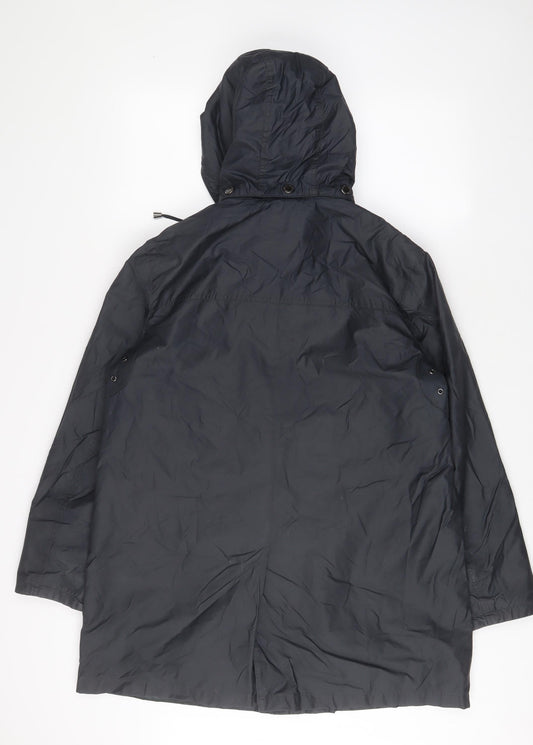 Four seasons Womens Blue Jacket Coat Size M Zip