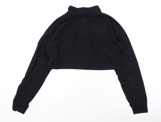 Womens UK Size 6 ASOS Black Pullover Sweatshirt