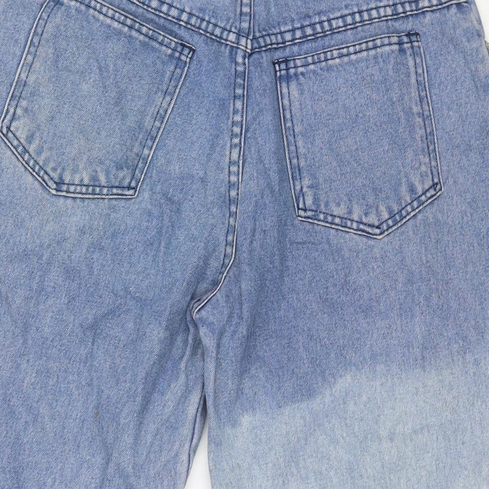 Jeffrey Rogers Mens Blue Cotton Bermuda Shorts Size M L11 in Regular Zip