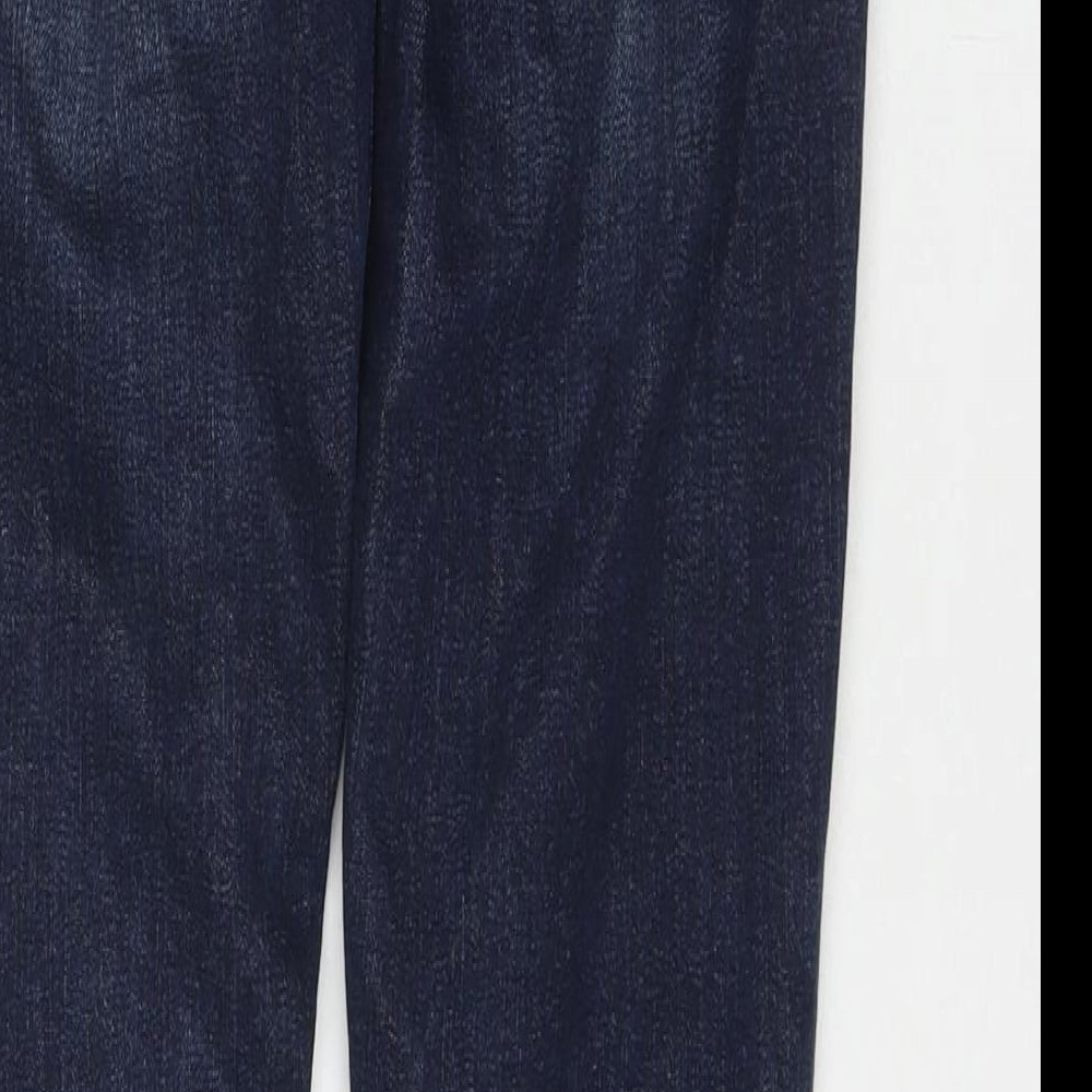 Gap Womens Blue Cotton Skinny Jeans Size 28 in L32 in Regular Zip