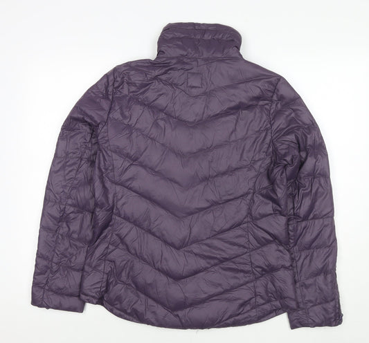 Gap Womens Purple Jacket Size M Zip