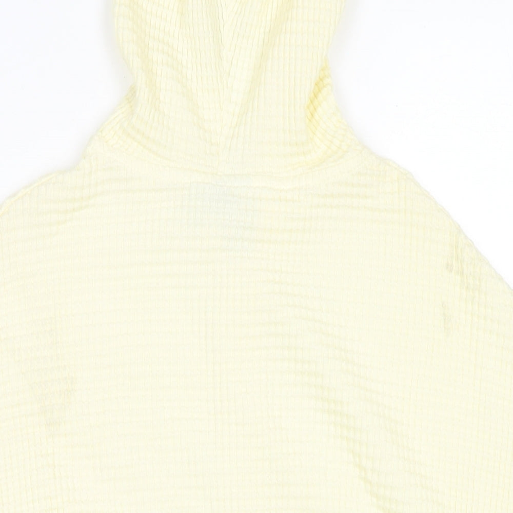 Womens UK Size 6 ASOS Ivory Full Zip Hoodie
