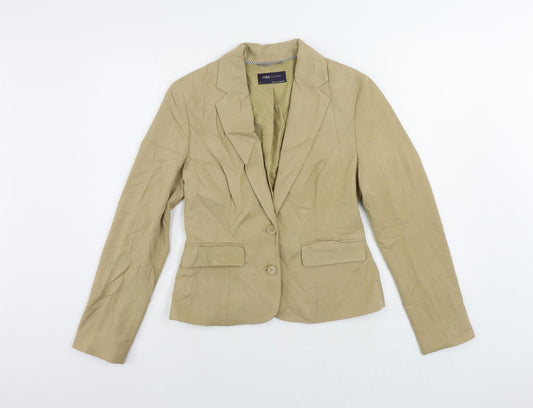 Womens UK Size 8 Marks and Spencer Beige Jacket