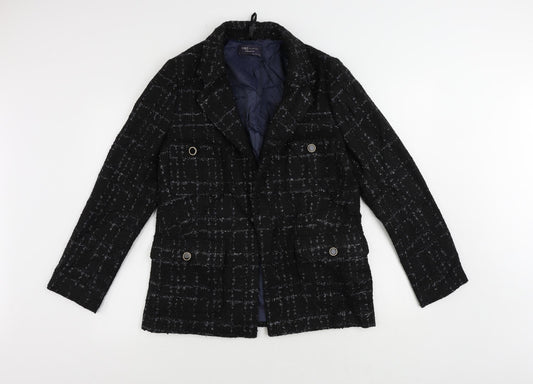 Womens UK Size 12 Marks and Spencer Black Jacket