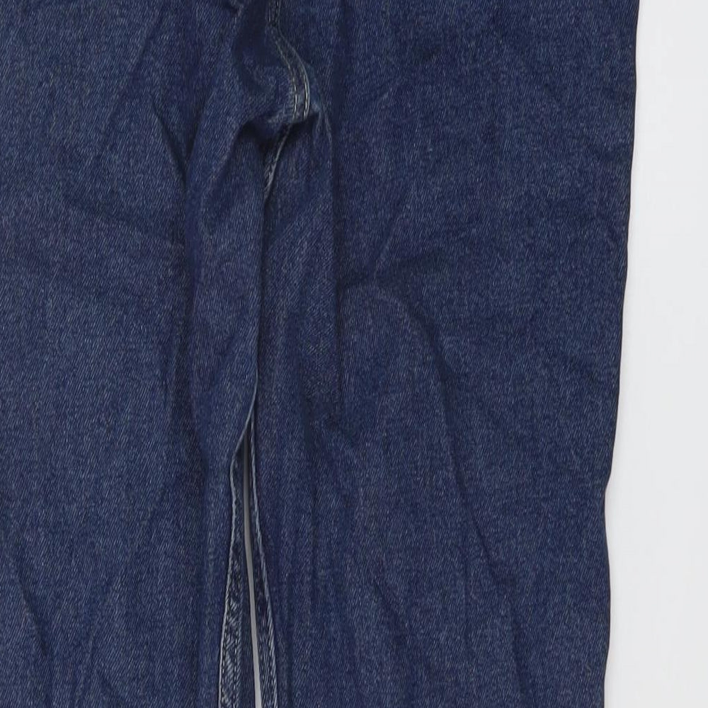 Hollister Womens Blue Cotton Mom Jeans Size 26 in L27 in Regular Button