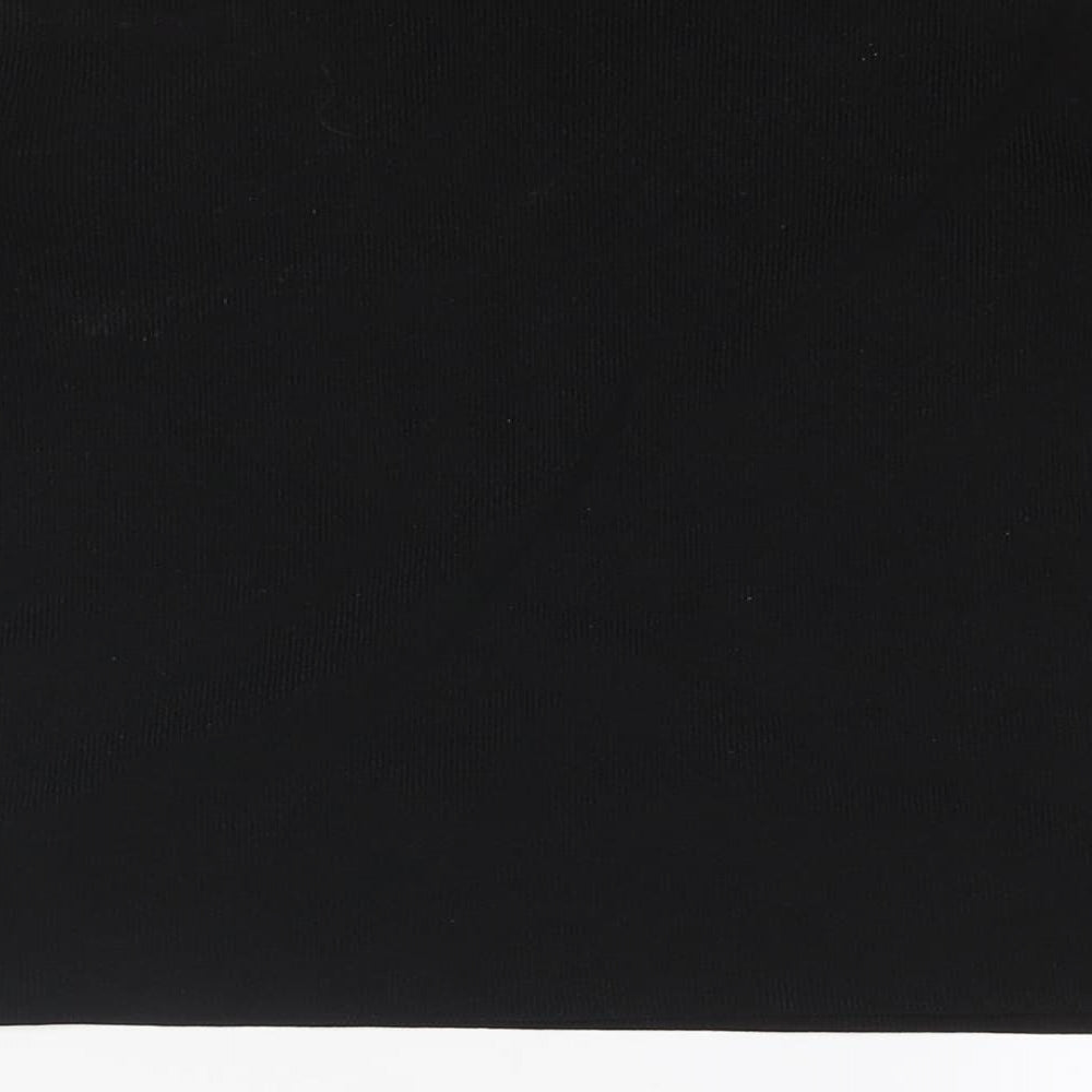 Womens UK Size S Mango Black Basic Blouse