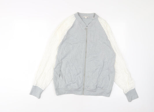 Womens UK Size M Gap Grey Pullover Sweatshirt