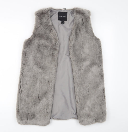 Womens UK Size 8 New Look Grey Jacket