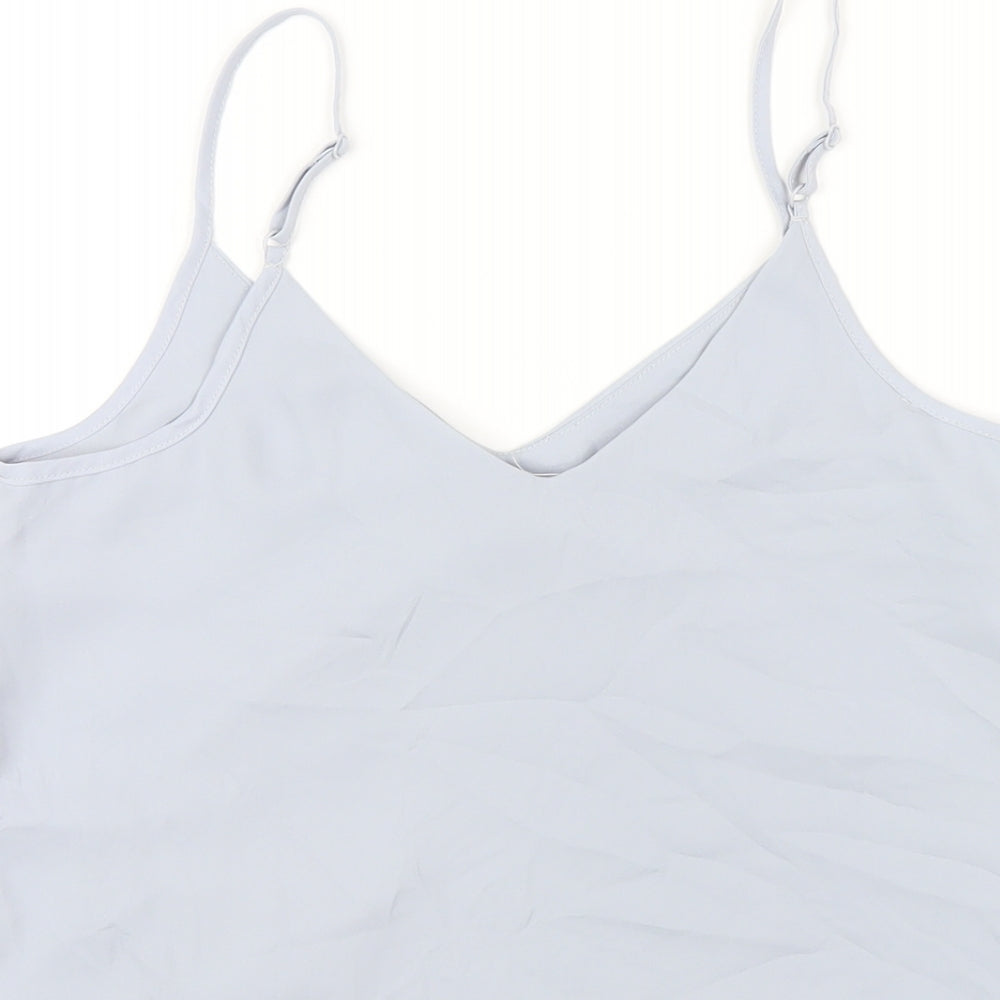 Womens UK Size 8 ASOS Blue Camisole T-Shirt