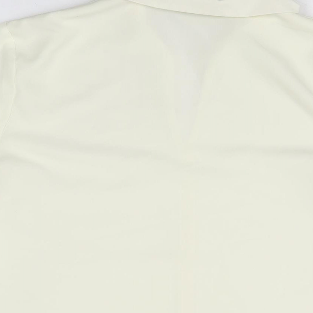 Womens UK Size 14 AMARANTO Ivory Basic Blouse