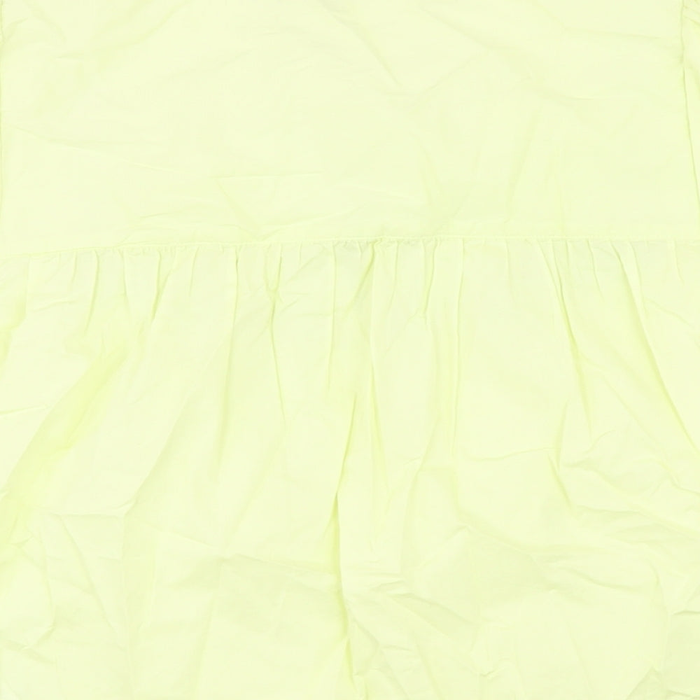 Womens UK Size 8 Marks and Spencer Green Basic Blouse