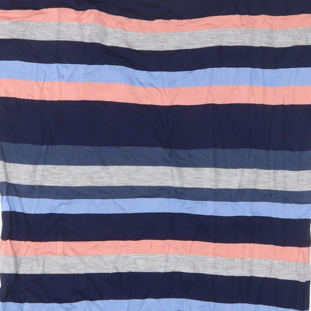 Womens UK Size XS Oasis Multicoloured Basic T-Shirt