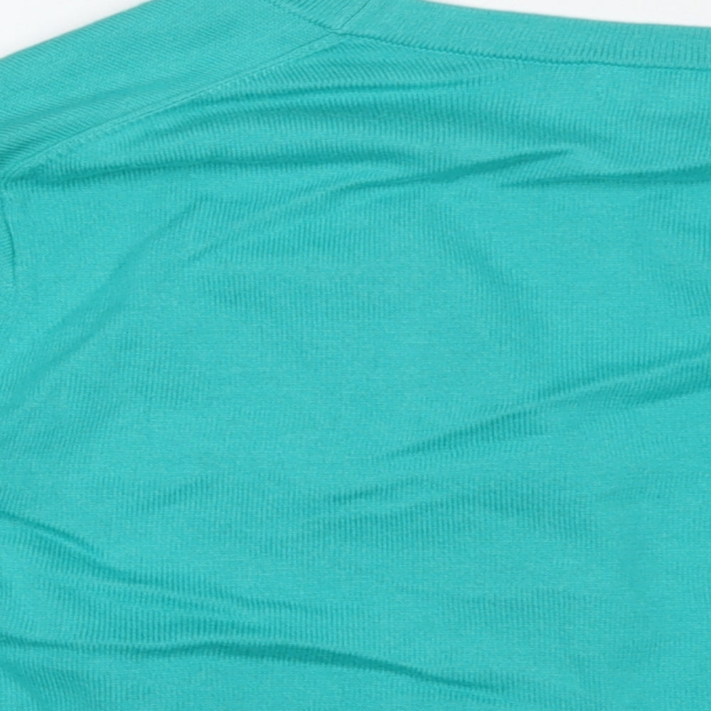 Womens UK Size L Lands' End Blue Cape Jumper