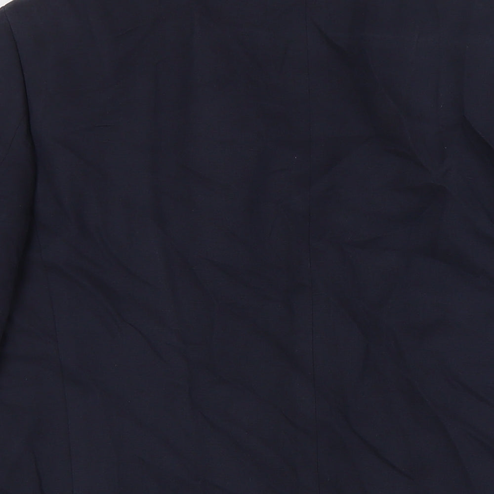 Mens UK Size 40 Marks and Spencer Regular Blue Suit Jacket