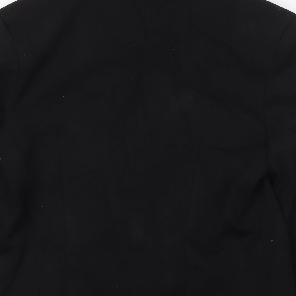 Quiz Womens Black Jacket Size 8 - No Clouser