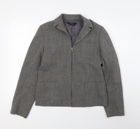 Womens UK Size 10 Zara Grey Jacket