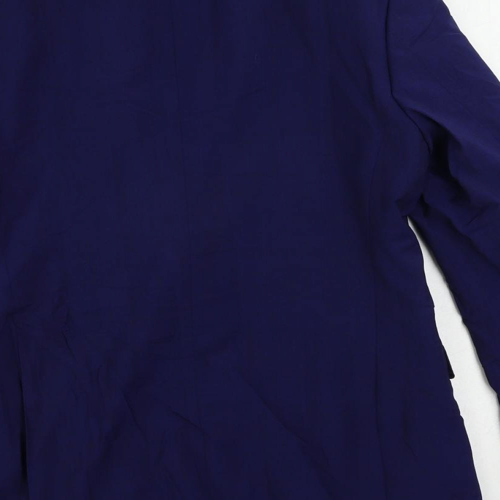 Mens UK Size 38 Marks and Spencer Regular Blue Suit Jacket