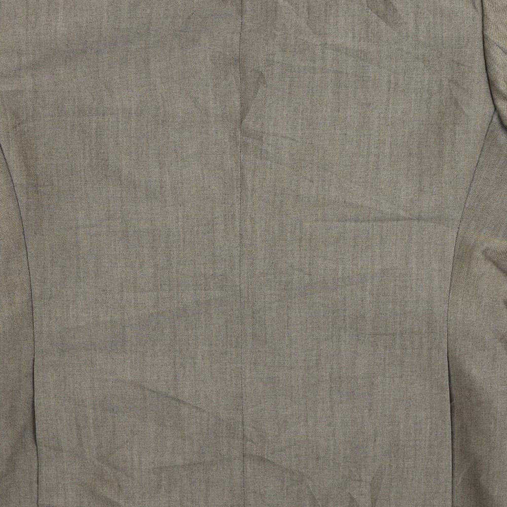 Mens UK Size 40 MODENA Regular Beige Suit Jacket