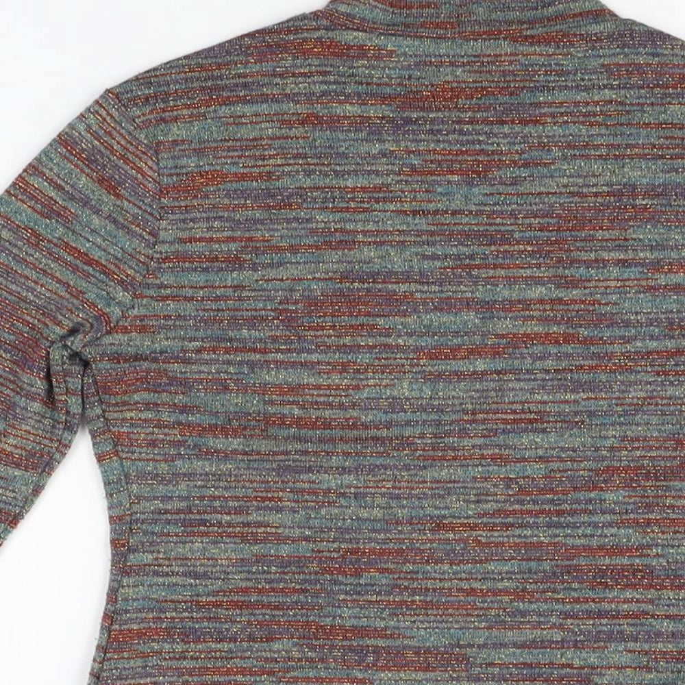 Womens UK Size S FOREVER 21 Multicoloured Basic T-Shirt