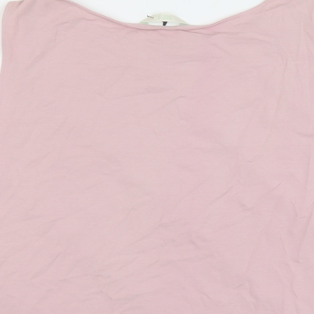 Womens UK Size 20 Marks and Spencer Pink Basic Tank