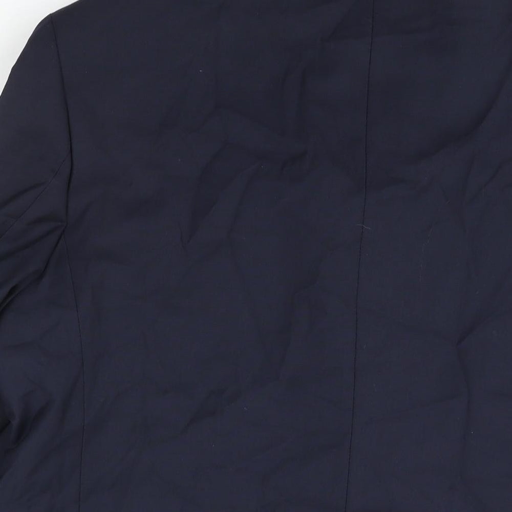 Mens UK Size 46 Marks and Spencer Regular Blue Suit Jacket