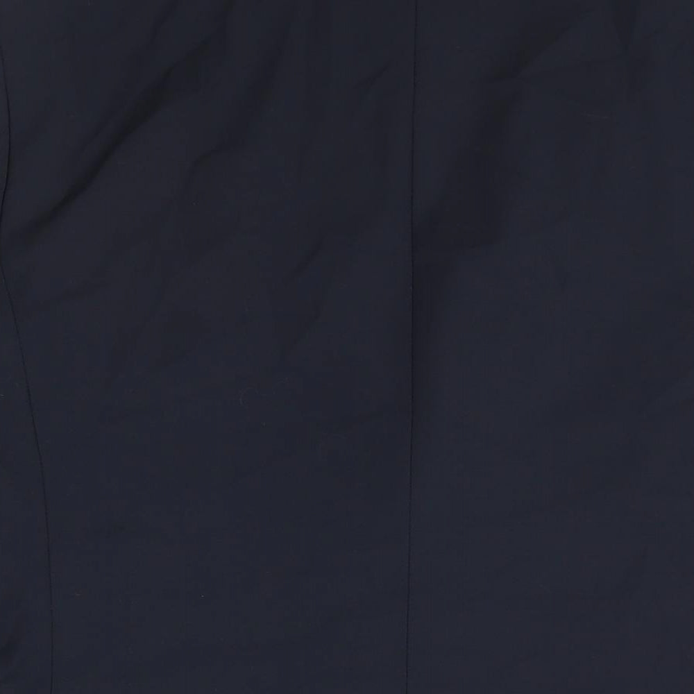 Brand and care label for Autograph men’s blue wool jacket suit jacket, size 40, regular