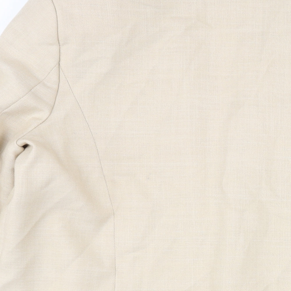 Womens UK Size 12 First Avenue Beige Jacket