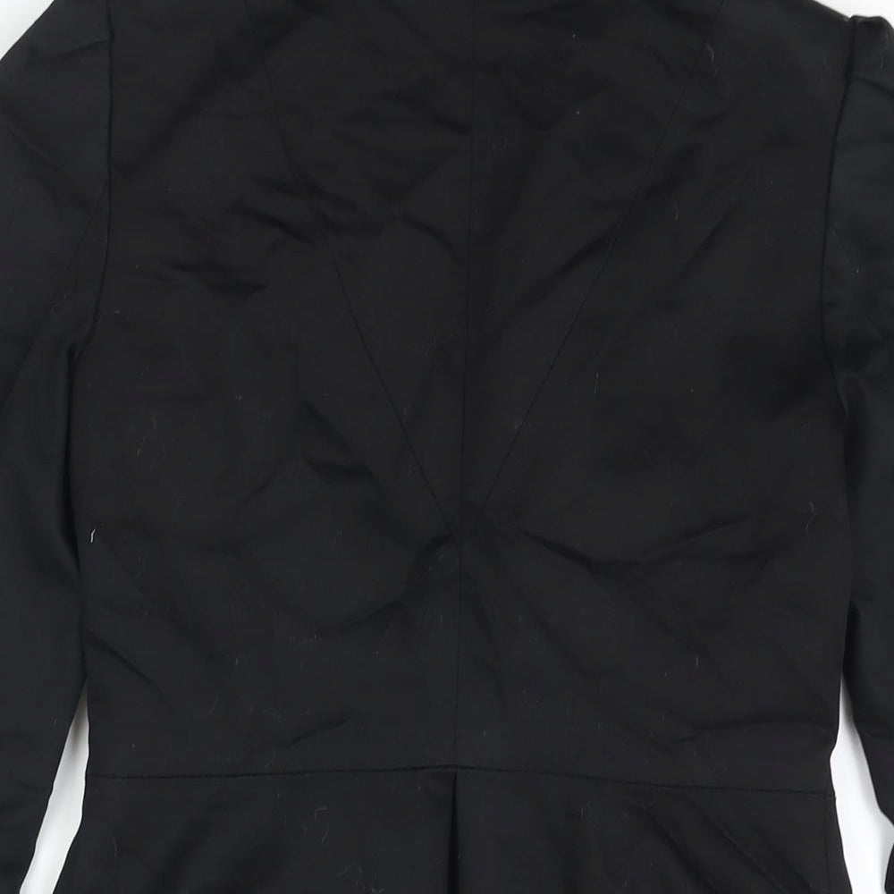 Womens UK Size 6 H&M Black Jacket