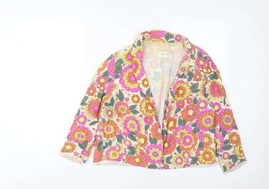 Womens UK Size 16 River Island Multicoloured Jacket