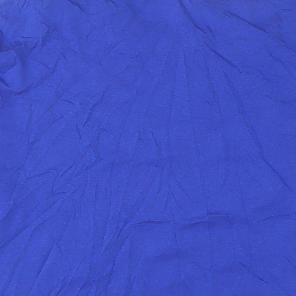 Womens UK Size 18 Finery Blue Basic T-Shirt