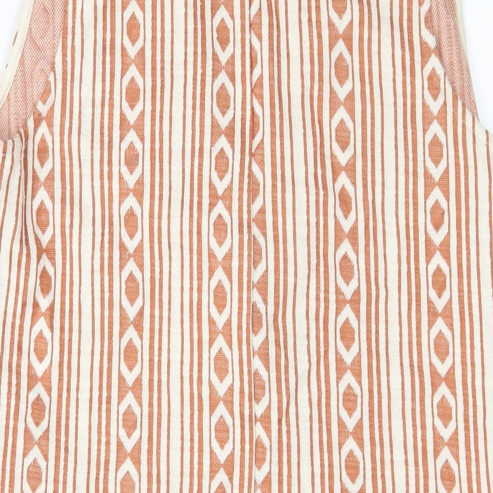 Womens UK Size 12 River Island Brown Kimono T-Shirt
