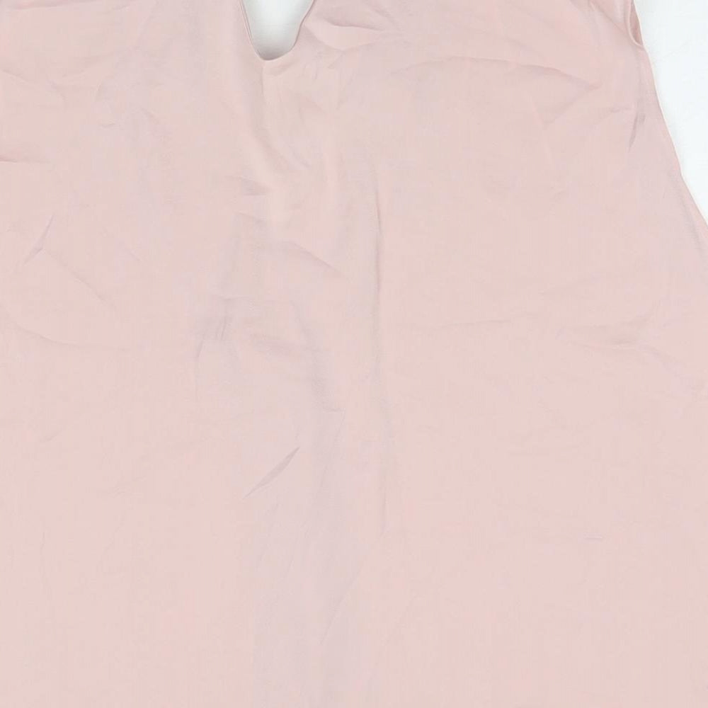Womens UK Size 18 Marks and Spencer Pink Basic Tank