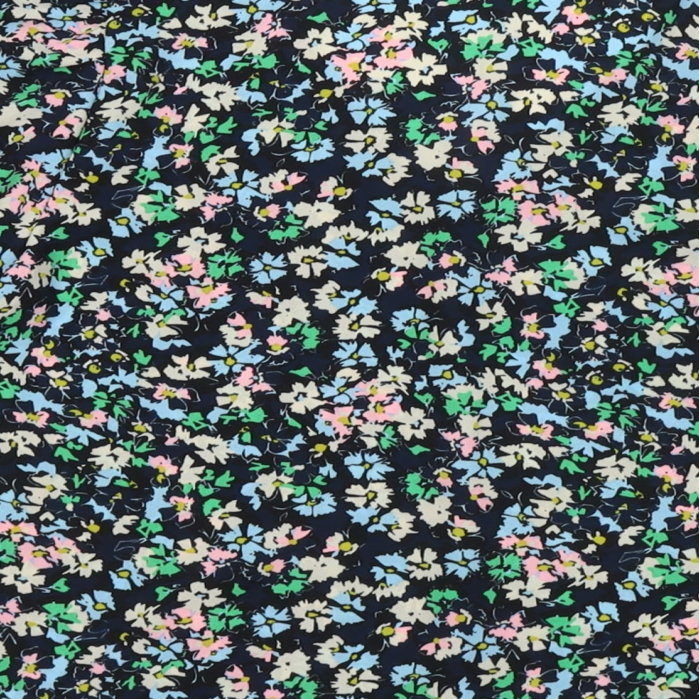 Womens UK Size 10 Marks and Spencer Multicoloured Basic Blouse