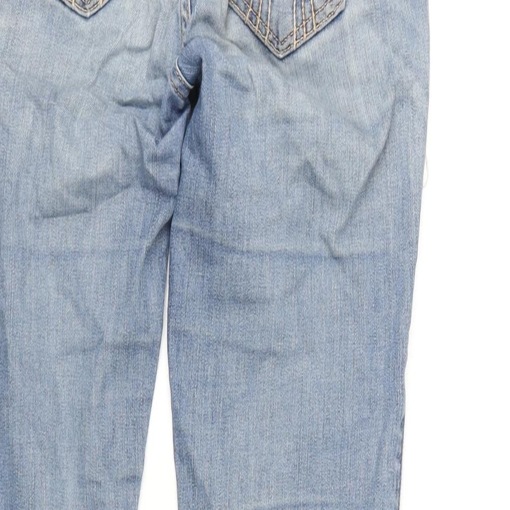 Hollister Womens Blue Cotton Blend Skinny Jeans Size 27 in L26.5 in Regular Zip