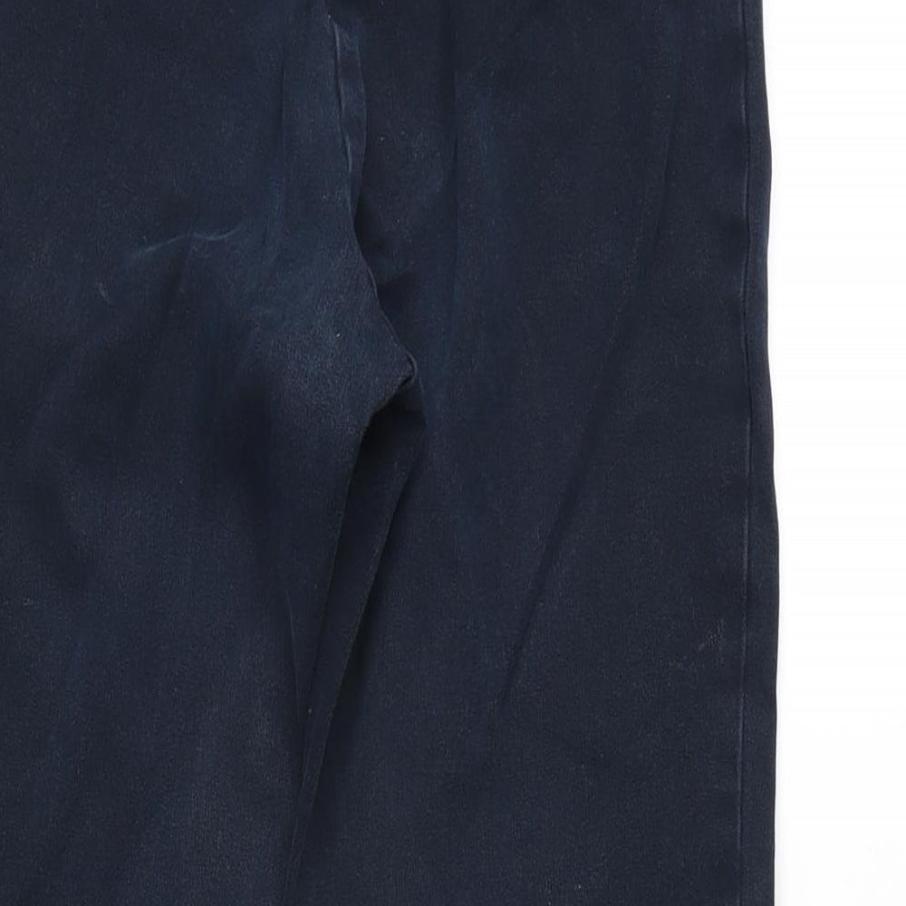 COS Womens Blue Cotton Blend Straight Jeans Size 36 in L28 in Regular Zip