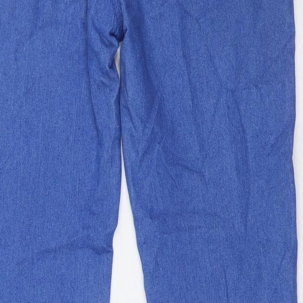 Denim Co Womens Blue Cotton Jegging Jeans Size 10 L32 in Regular Zip