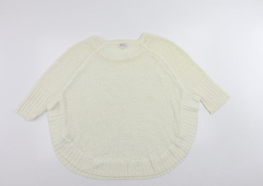 Womens UK Size 12 Phase Eight Ivory Pullover Jumper