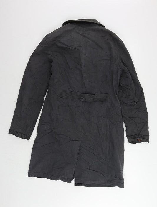 Womens UK Size 12 Monsoon Grey Overcoat