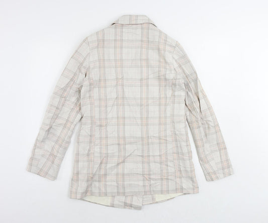 Womens UK Size 8 H&M Beige Jacket