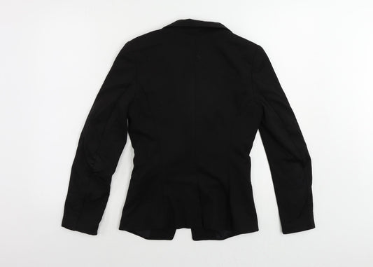 Womens UK Size 6 H&M Black Jacket