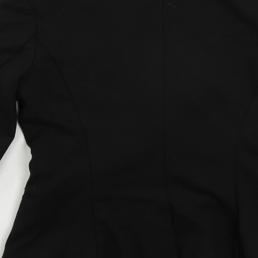 Womens UK Size 6 H&M Black Jacket