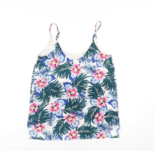 Womens UK Size 6 Dorothy Perkins Multicoloured Camisole T-Shirt