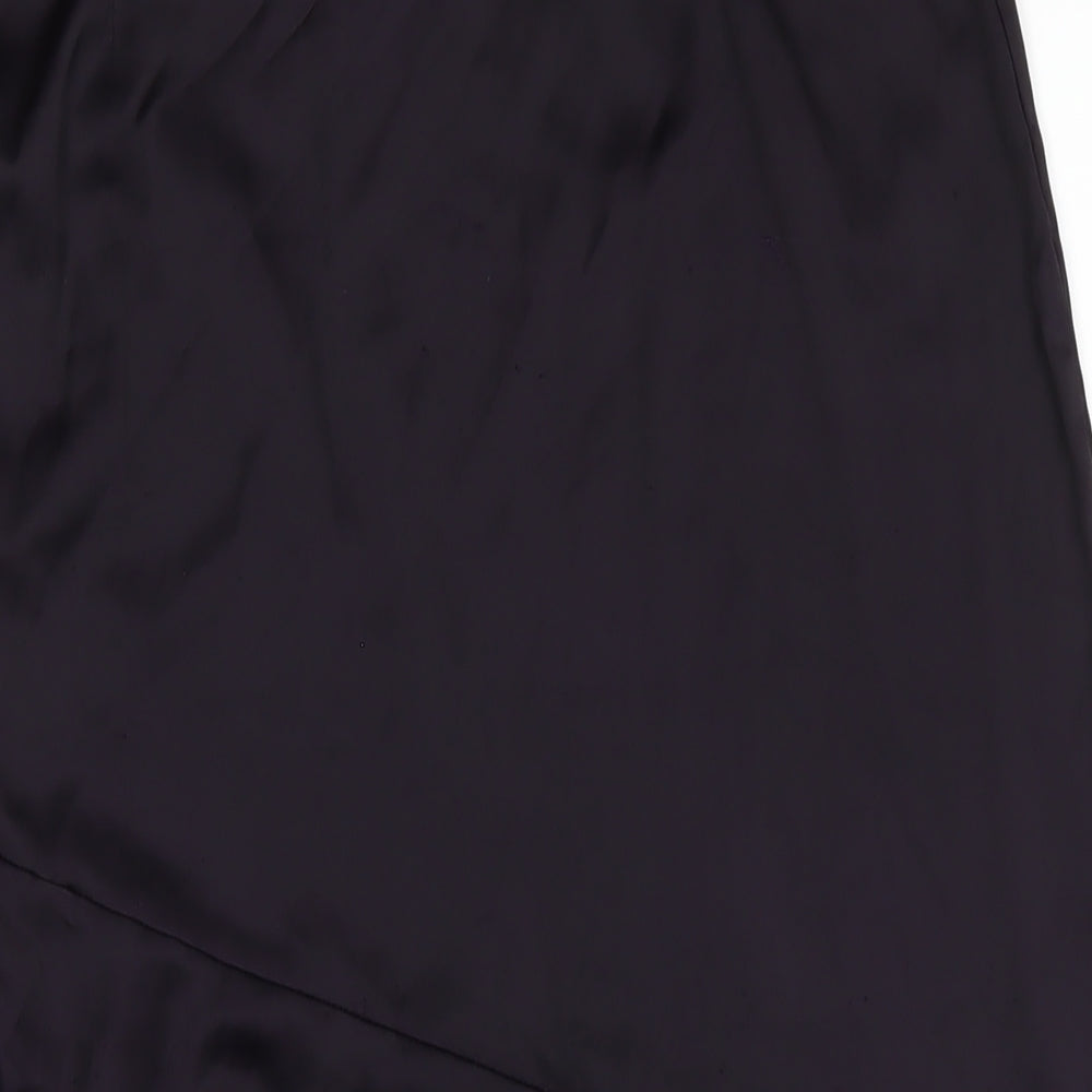 Nasty Gal Womens Purple Polyester A-Line Skirt Size 6 Zip