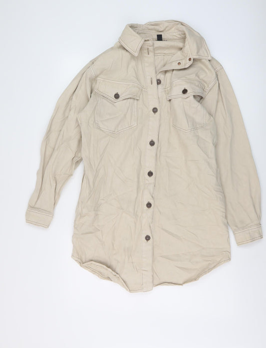 Womens UK Size 14 Topshop Beige Jacket
