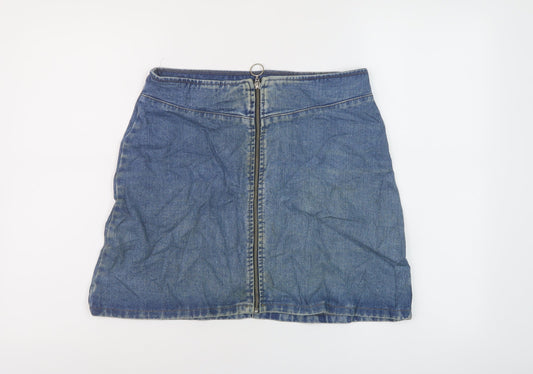 Womens UK Size 12 ASOS Mini Denim Skirt
