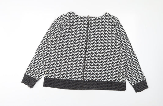 Womens UK Size 18 NEXT White Pullover Sweatshirt
