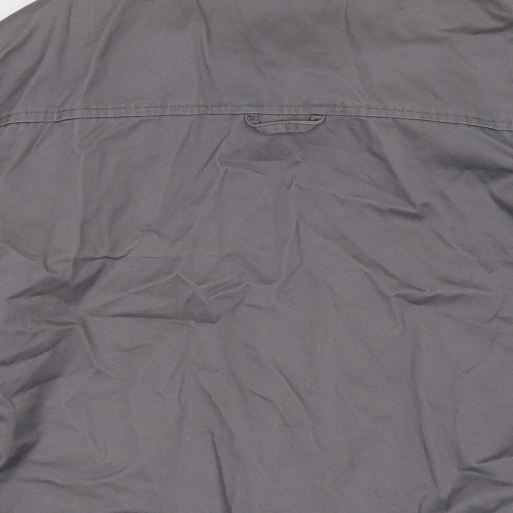 Mens UK Size M Bellfield Grey Bomber Jacket