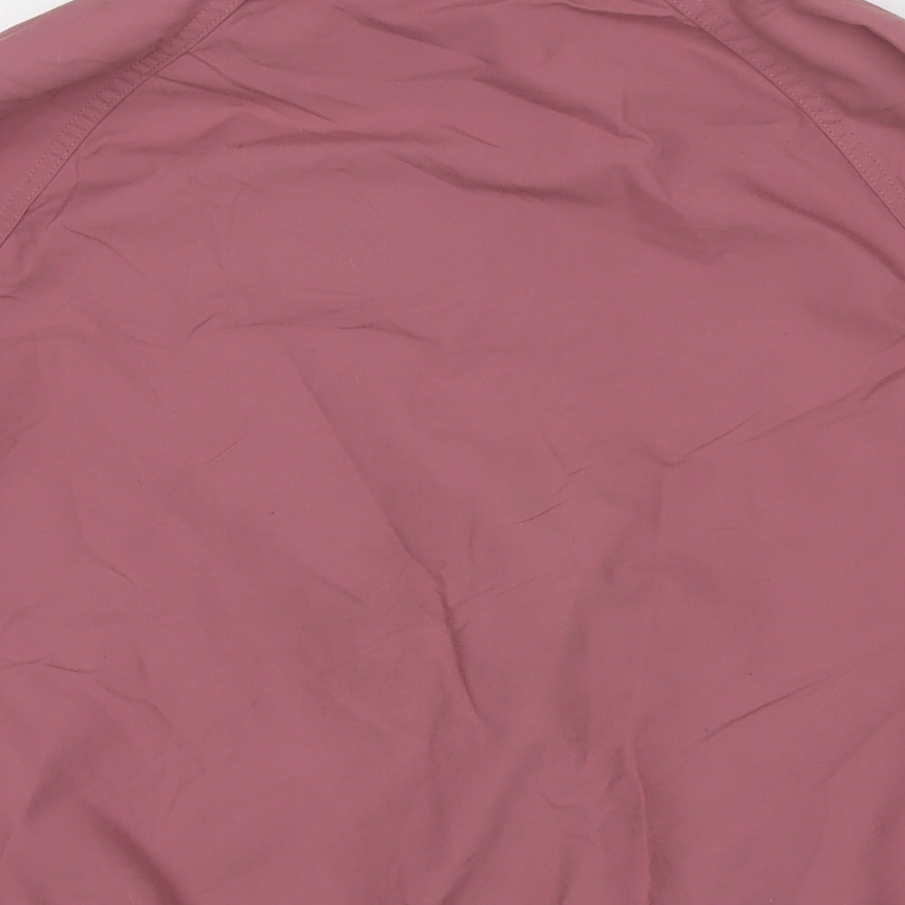 Maine Womens Pink Bomber Jacket Jacket Size M Zip