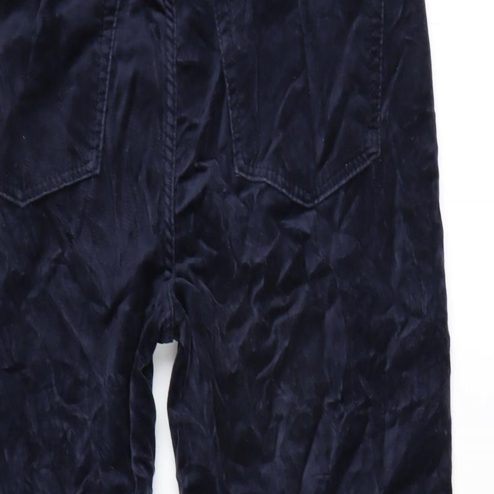 Womens UK Size 10 Marks and Spencer Regular Fit Blue Trousers